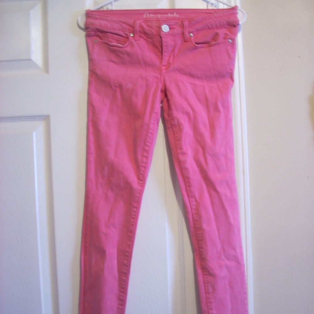 Hot Pink Jeans